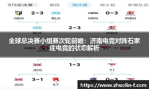 全球总决赛小组赛次轮前瞻：济南电竞对阵石家庄电竞的状态解析